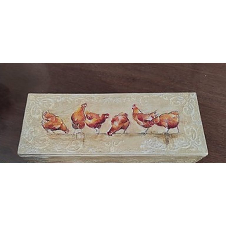 A finished autumn decorative craft created in a workshop